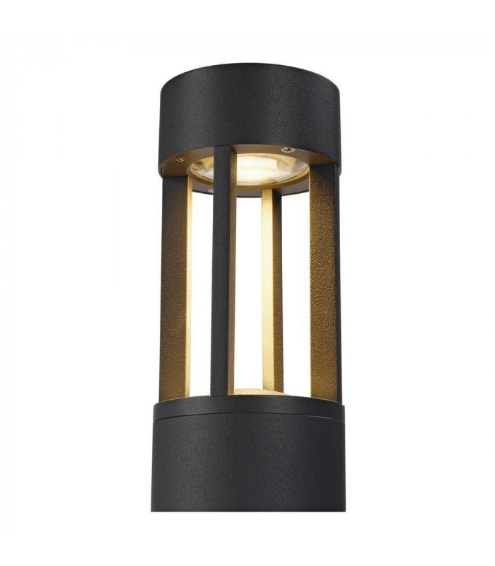 Slots 65 Bollard, Anthracite, 6.3W Cob Led, 3000K, Ip44