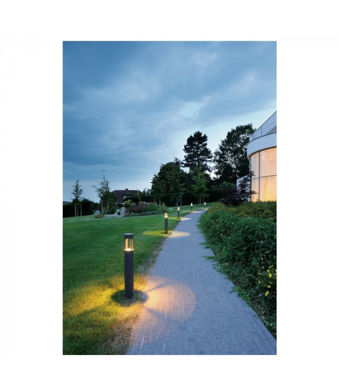 Slots 65 Bollard, Anthracite, 6.3W Cob Led, 3000K, Ip44