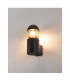 1 Light Wall Light, Anthracite, E27, Ip54