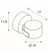 Outdoor 1 Light Wall Light, Anthracite, Gx53, Ip44