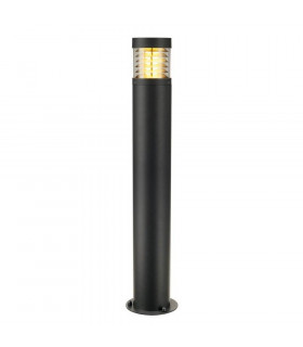 1 Light Floor Stand, Round, Anthracite, E27, Ip54