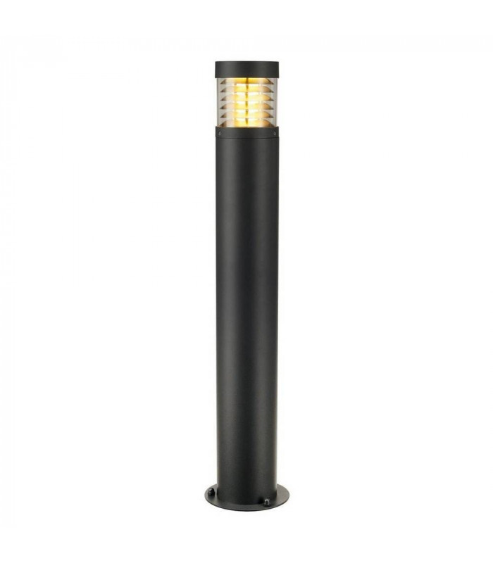 1 Light Floor Stand, Round, Anthracite, E27, Ip54