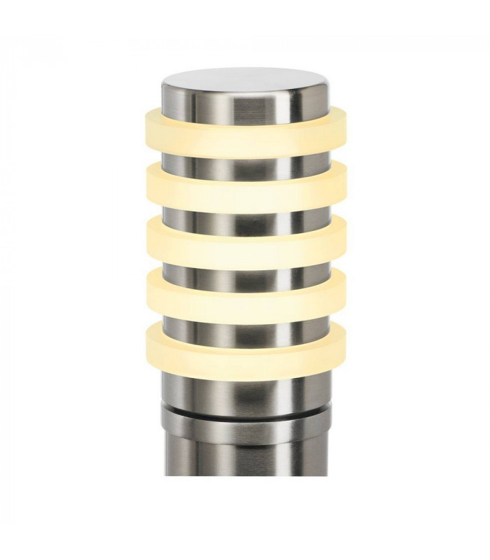 1 Light Big Nails Plus 80 Bollard Light, Stainless Steel 304, E27, Ip44