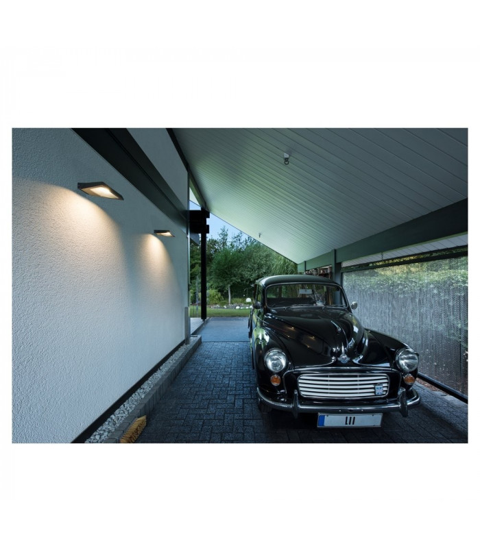 Wall Light, Anthracite, 10W Smd Led, 3000K, Ip44