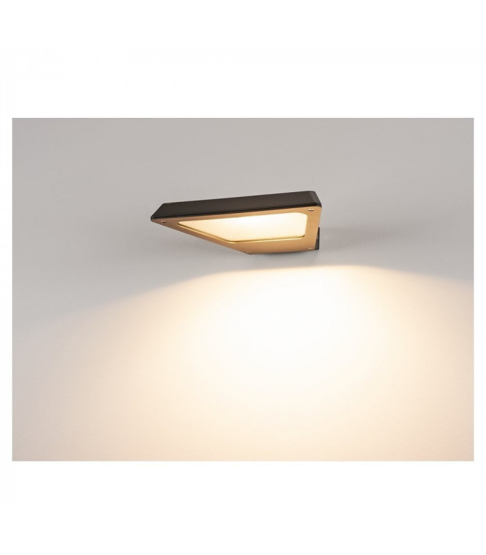 Wall Light, Anthracite, 10W Smd Led, 3000K, Ip44
