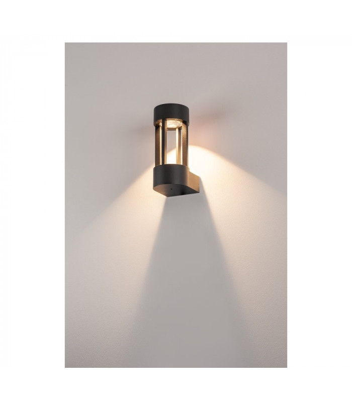 Wall Light, Anthracite, 6.3W Cob Led, 3000K, Ip44