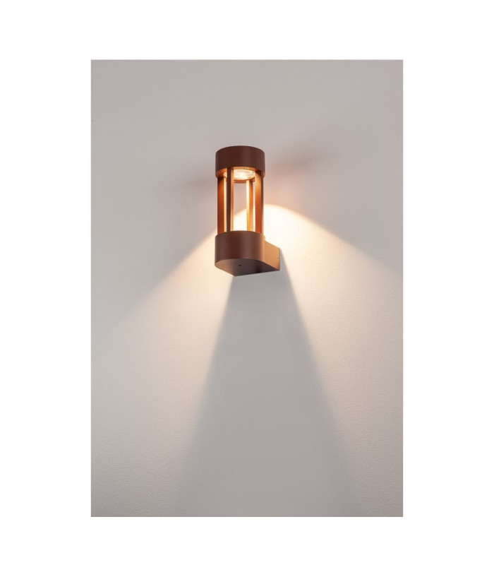 Wall Light, Rust, 6.3W Cob Led, 3000K, Ip44