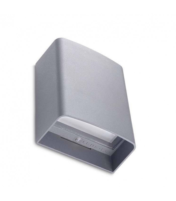 LED Outdoor Wall Light Grey IP65