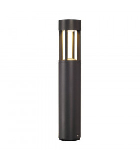 Slots 45 Bollard, Anthracite, 6.3W Cob Led, 3000K, Ip44