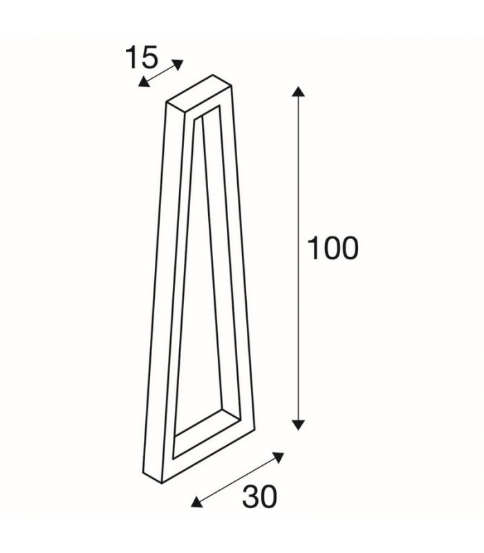 Floor Stand, Anthracite, 12.5W Cob Led, 3000K, Ip44