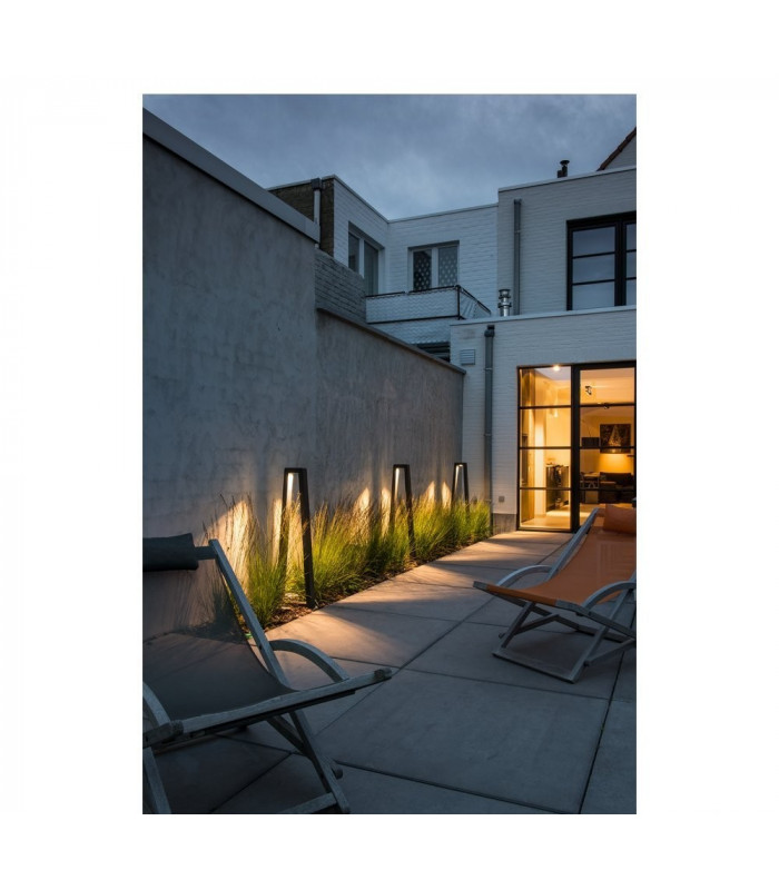 Floor Stand, Anthracite, 12.5W Cob Led, 3000K, Ip44