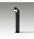 1 Light Outdoor Bollard Light Black IP65