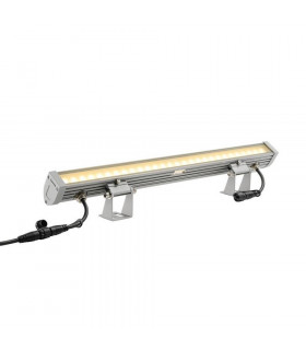 LED Wall Light, Profile, 60cm, Silver-Grey, IP55