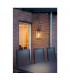 1 Light Outdoor Pendant, Anthracite, Includes 5M Chain And Connection Cable With Open Cable End, Ip44, E27