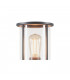 1 Light Floor Stand, A60, Round, Anthracite, Clear Glass, IP55, E27