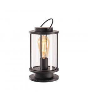 1 Light Outdoor Table Lamp, Incl.Connection Lead And Shock-Proof Mains Plug, Anthracite, Ip44, E27