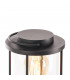 1 Light Outdoor Table Lamp, Incl.Connection Lead And Shock-Proof Mains Plug, Anthracite, Ip44, E27
