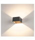 Outdoor Square Wall Light Shape, White, 6X 1W Led, 3000K, Ip54