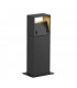 Outdoor Floor Stand, Square, Anthracite, 6W Led, 3000K, Ip44