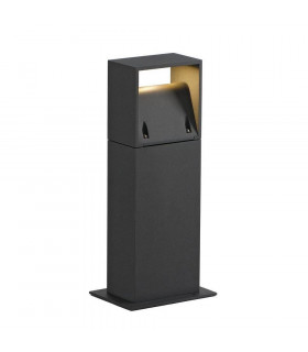Outdoor Floor Stand, Square, Anthracite, 6W Led, 3000K, Ip44