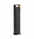 Outdoor Floor Stand, Square, Anthracite, 6W Led, 3000K, Ip44