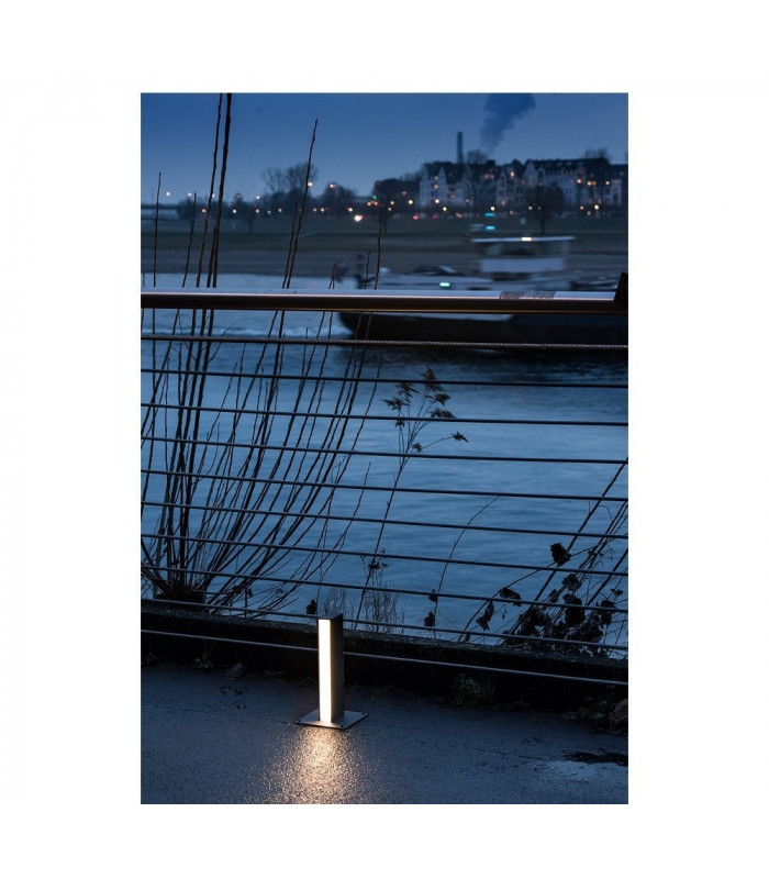 Floor Stand, Single-Headed, Led, 3000K, Anthracite, L, W, H 16.5, 16.5, 36 cm, IP55