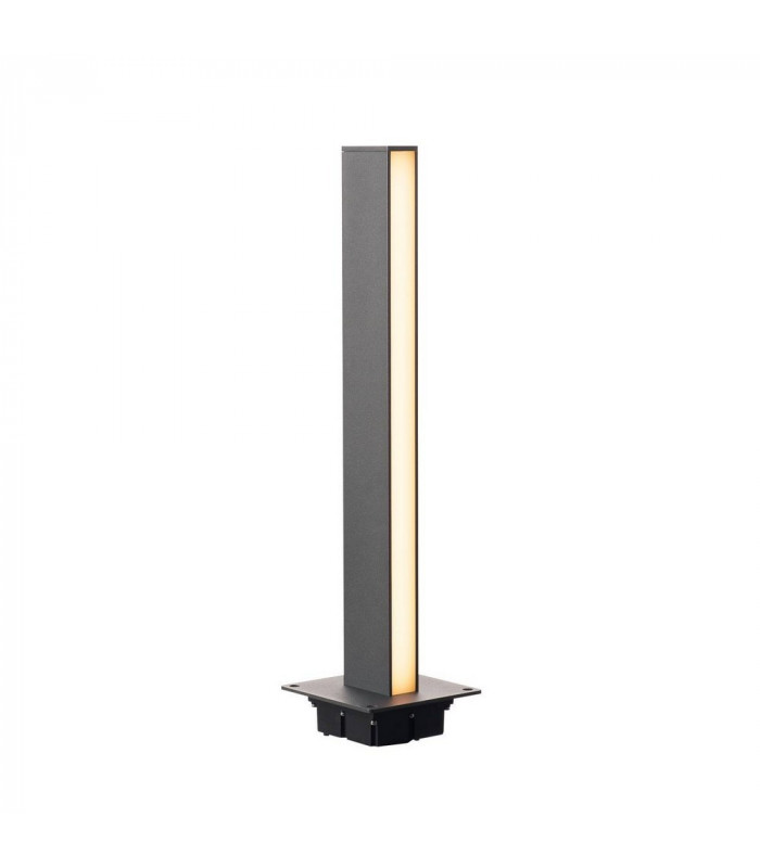 Floor Stand, Single-Headed, Led, 3000K, Anthracite, L, W, H 16.5, 16.5, 66 cm, IP55