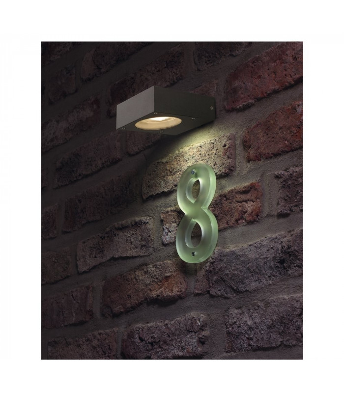 1 Light Square, Anthracite, Gx53, Ip44
