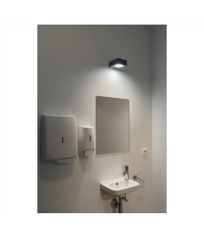 1 Light Square, Anthracite, Gx53, Ip44