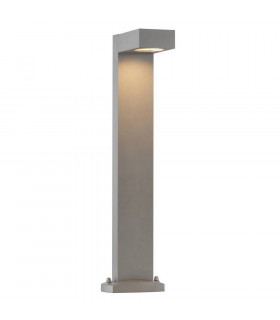 1 Light Square, Silver-Grey, Gx53, Ip44
