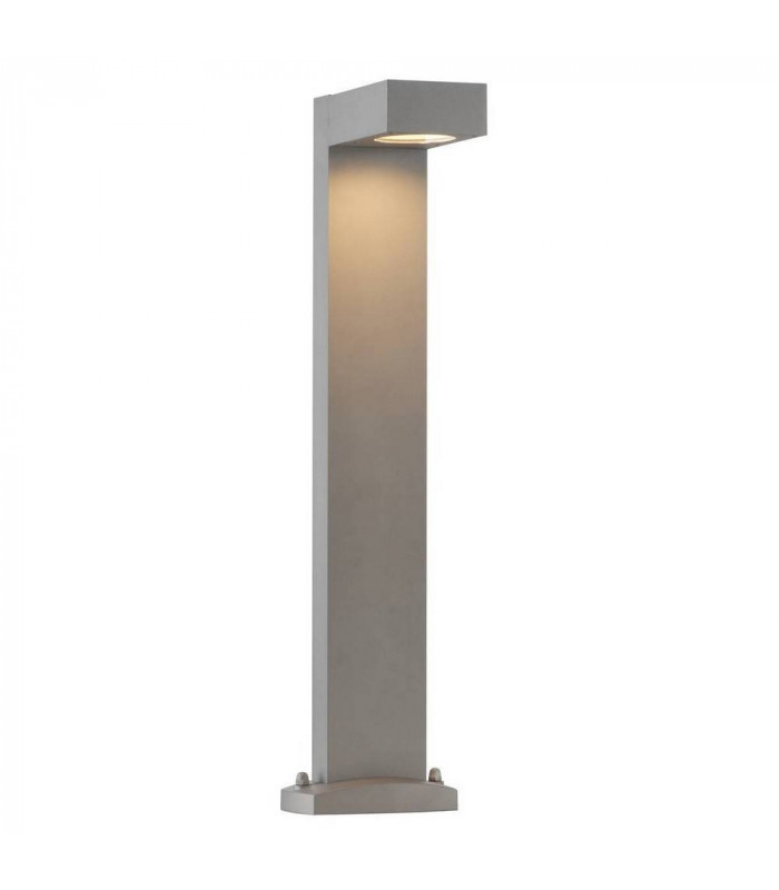 1 Light Square, Silver-Grey, Gx53, Ip44