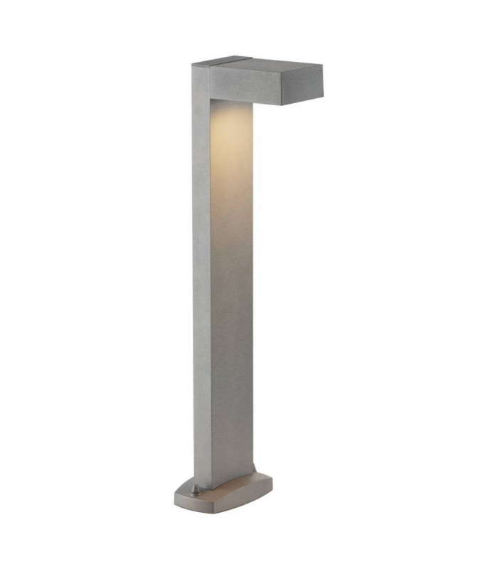 1 Light Square, Silver-Grey, Gx53, Ip44