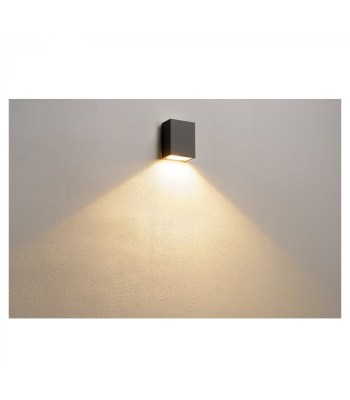 Square, Anthracite, 3.2W Cob Led, 3000K, Ip44