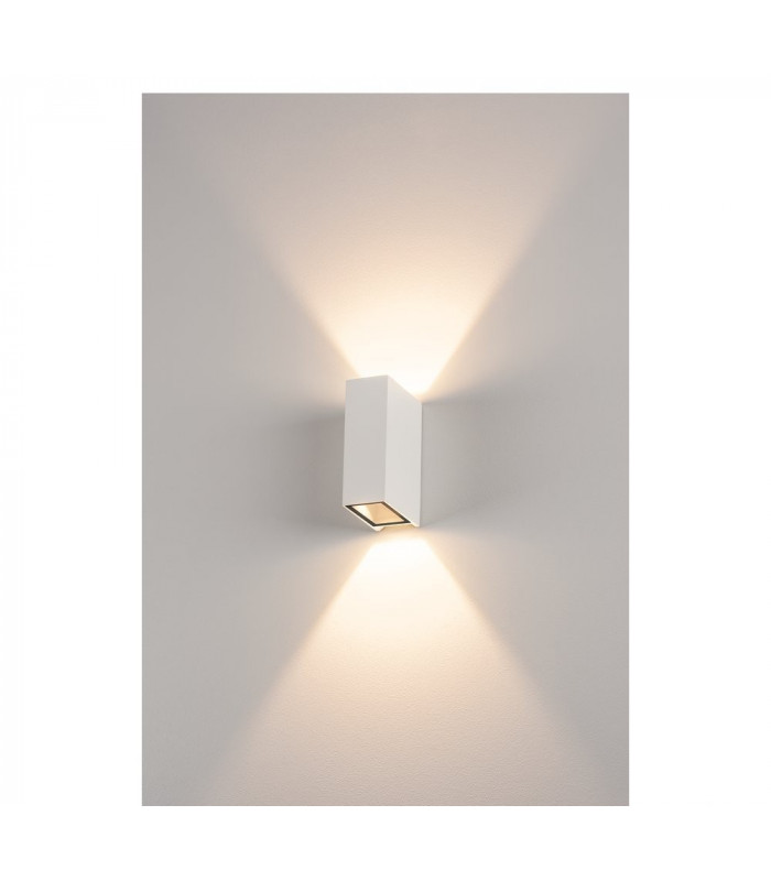 Square, White, 3.2W Cob Led, 3000K, Ip44, Up, Down