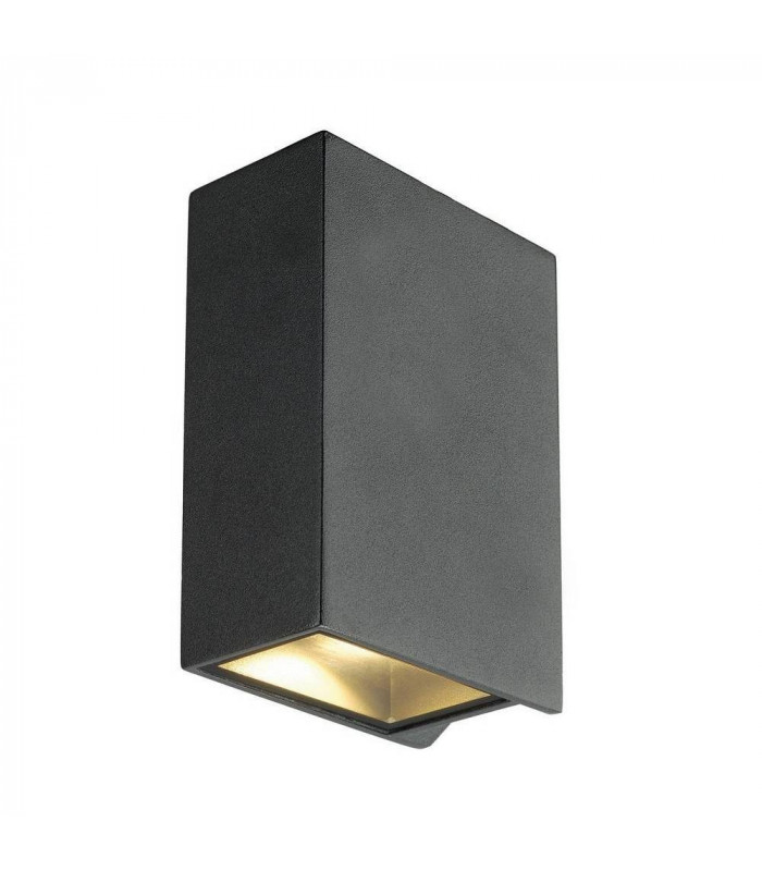 Square, Anthracite, 3.2W Cob Led, 3000K, Ip44, Up, Down