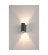 Square, Anthracite, 3.2W Cob Led, 3000K, Ip44, Up, Down