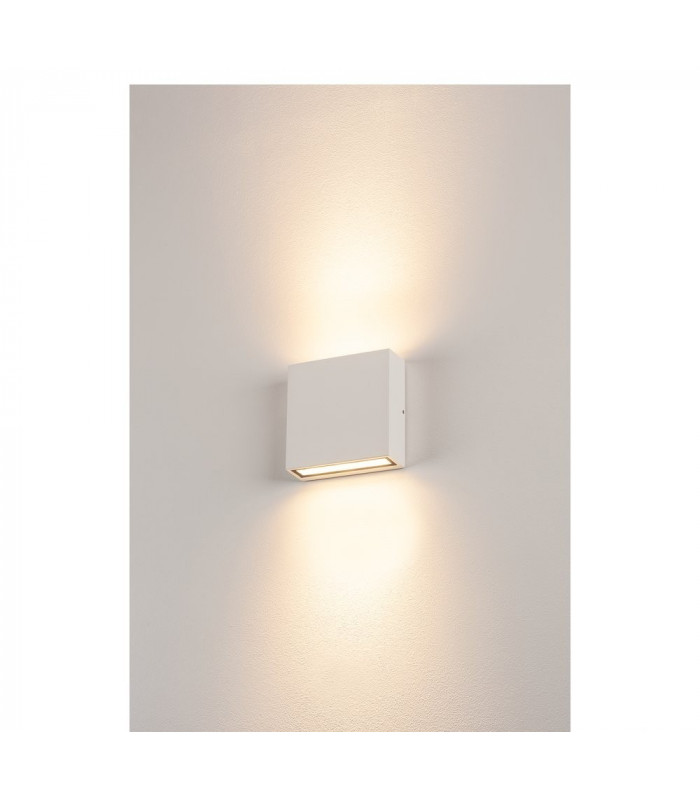 Outdoor Square Wall Light Shape, Anthracite, 6X 1W Led, 3000K, Ip54