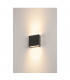 Outdoor Square Wall Light, White, Led, 1X3W, 3000K, Ip44