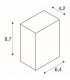 Square, Anthracite, Led, 1X3W, 3000K, Ip44