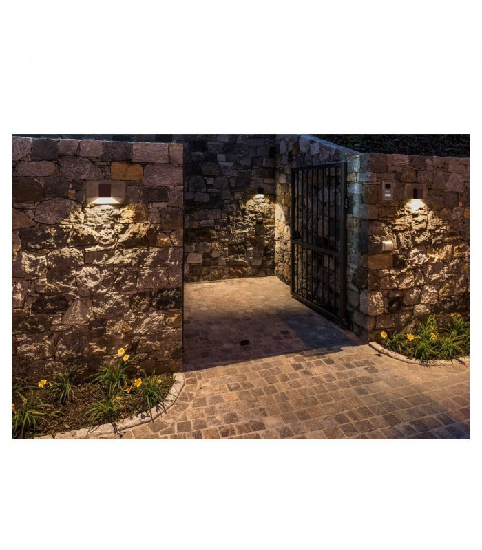 Square, Anthracite, Led, 1X3W, 3000K, Ip44