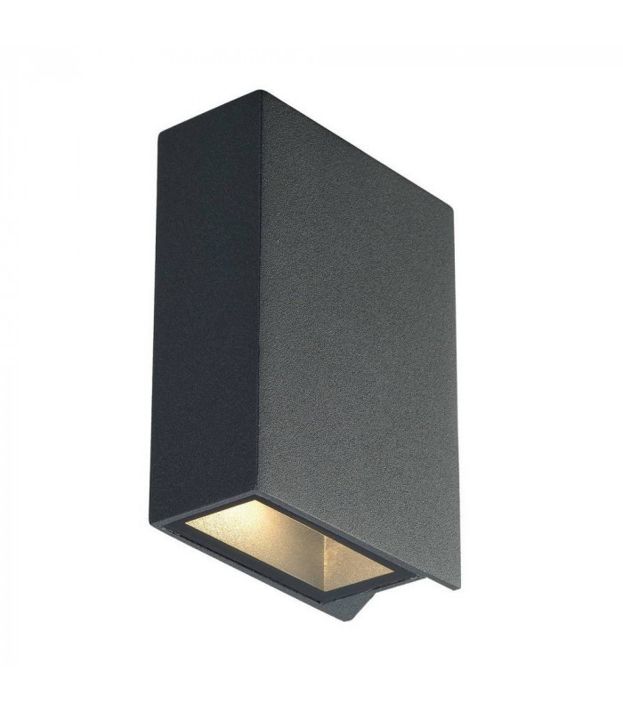 Outdoor Square Wall Light, Anthracite, Led, 1X3W, 3000K, Ip44