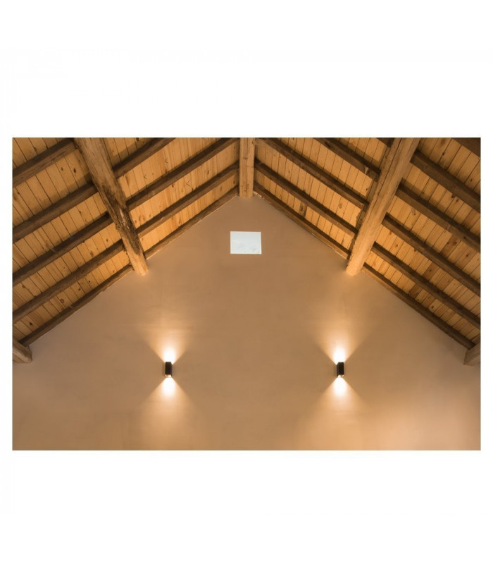 Outdoor Square Wall Light, Anthracite, Led, 1X3W, 3000K, Ip44