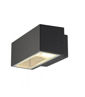 Outdoor Square Wall Light, Anthracite, Led, 1X3W, 3000K, Ip44