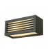 Outdoor Square Wall Light, Anthracite, Led, 1X3W, 3000K, Ip44, E27