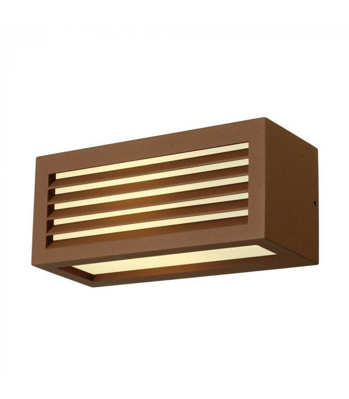 Outdoor Square Wall Light, Anthracite, Led, 1X3W, 3000K, Ip44, E27
