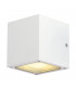 2 Light Wall Light, White, Gx53, Ip44