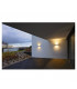 2 Light Wall Light, White, Gx53, Ip44