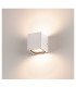 2 Light Wall Light, White, Gx53, Ip44