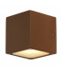 2 Light Wall Light, Rust, Gx53, Ip44