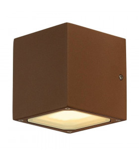 2 Light Wall Light, Rust, Gx53, Ip44